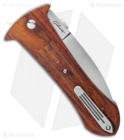 Boker Pocket Smatchet Dagger Folding Knife Rosewood (4" Satin) Gedraitis -Boker Shop Boker Gedraits Pocket Smatchet Dagger Liner Lock Knife Rosewood 4 Satin BHQ 107935 LS Side