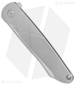 Boker Plus Gent-X Frame Lock Knife Orange Peel Titanium (2.8" Mirror) 01BO261 8 Boker Plus Gent-X Frame Lock Knife Orange Peel Titanium (2.8" Mirror) 01BO261 -Boker Shop Boker Gent X Ti Satin BHQ 86576 er spine