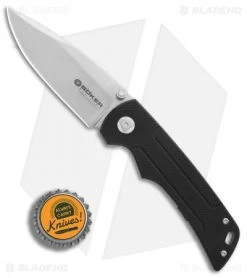 Boker Gulo EDC Frame Lock Knife Black G-10 (3.25" Stonewash) 111655 -Boker Shop Boker Gulo EDC Black G10 SW BHQ 86581 er bottlecap