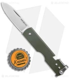 Boker History Knife & Tool Japanese Army Pen Knife Can Opener (2" Satin) -Boker Shop Boker History Knife and Tool Japanese Army Pen Can Opener Satin BHQ 146723 jr bottlecap