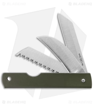 Boker History Knife & Tool Japanese Army Pen Knife Saw + Hawkbill (2.4" Satin) 3 Boker History Knife & Tool Japanese Army Pen Knife Saw + Hawkbill (2.4" Satin)