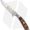 Boker Jager Gold Gobec Nicker Fixed Blade Knife Walnut Wood (4" Satin) 122532 -Boker Shop Boker Jager Gold Gobec Nicker Walnut Wood Satin 122532 BHQ 90295 jr