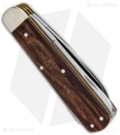 Boker Jager Gold Quadro Lockback Folding Knife Walnut Wood (3.38" Satin) 110646 9 Boker Jager Gold Quadro Lockback Folding Knife Walnut Wood (3.38" Satin) 110646 -Boker Shop Boker Jager Gold Quadro LB Walnut Wood Satin 110646 BHQ 90299 jr side