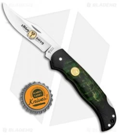 Boker Junior Scout Lightweight 150th Anniversary Knife Curly Birch (2.6" Satin) -Boker Shop Boker Junior Scout Lightweight 150th Anniversary Curly Birch G 10 116119 BHQ 94442 jr bottlecap