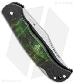 Boker Junior Scout Lightweight 150th Anniversary Knife Curly Birch (2.6" Satin) -Boker Shop Boker Junior Scout Lightweight 150th Anniversary Curly Birch G 10 116119 BHQ 94442 jr side