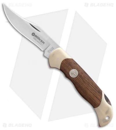 Boker Junior Scout Lockback Knife Rosewood (2.6" Satin) 111930 3 Boker Junior Scout Lockback Knife Rosewood (2.6" Satin) 111930