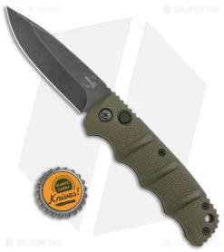 Boker Kalashnikov Drop Point Automatic Knife OD Green (3.25" Smokewash) -Boker Shop Boker Kalashnikov Auto OD Green D2 Smokewash BHQ 144761 jr bottlecap