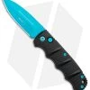 Boker Blue Scorpion Kalashnikov Dagger Automatic Knife (3.25" Electric Blue D2) 2 Boker Blue Scorpion Kalashnikov Dagger Automatic Knife (3.25" Electric Blue D2) -Boker Shop Boker Kalashnikov Black Widow Blue jr