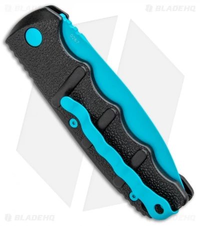 Boker Blue Scorpion Kalashnikov Dagger Automatic Knife (3.25" Electric Blue D2) 5 Boker Blue Scorpion Kalashnikov Dagger Automatic Knife (3.25" Electric Blue D2) - Image 3