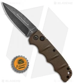 Boker Kalashnikov Dagger Automatic Knife Coyote (3.25" Smokewash D2) -Boker Shop Boker Kalashnikov Dagger Auto Coyote Smokewash 01KALS89NSOI BHQ 117067 jr bottlecap