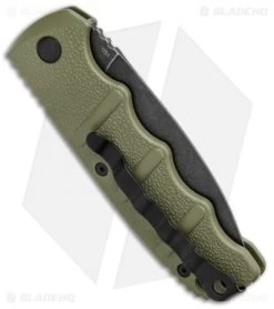 Boker Kalashnikov Dagger Automatic Knife OD Green (3.25" Smokewash D2) 8 Boker Kalashnikov Dagger Automatic Knife OD Green (3.25" Smokewash D2) -Boker Shop Boker Kalashnikov Dagger Auto OD Green Smokewash BHQ 117068 jr side