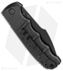 Boker Kalashnikov Harpoon Automatic Knife Black (3.25" Black D2) -Boker Shop Boker Kalashnikov Harpoon Auto Black Black KALS53NSOI BHQ 95957 jr side