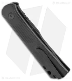 Boker Lundquist Alluvial Automatic Knife Black (3" Black) 8 Boker Lundquist Alluvial Automatic Knife Black (3" Black) -Boker Shop Boker Lundquist Alluvial Auto Black Aluminum Black BHQ 125068 jr side