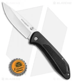 Boker Magnum Advance Checkering Black Liner Lock Knife Aluminum (3.1" Satin) -Boker Shop Boker Magnum Advance Checkering Black Liner Lock Knife Aluminum Satin BHQ 111611 jr bottlecap