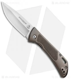 Boker Magnum Advance Checkering Bronze Liner Lock Knife Aluminum (3.1" Satin)