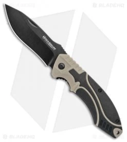 Boker Magnum Advance Pro 42 Liner Lock Knife Desert Tan (3.5" Black)