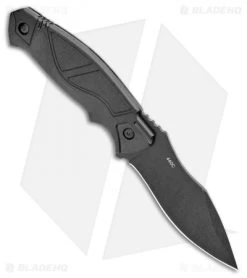 Boker Magnum Advance Pro Fixed Blade Knife Black (4.25" Black) -Boker Shop Boker Magnum Advance Pro Black Black 02RY300 BHQ 98586 jr side