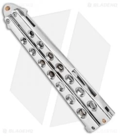 Boker Magnum Balifork Butterfly Trainer (4" Satin Fork) -Boker Shop Boker Magnum Balifork Butterfly Knife Trainer BHQ 94432 ns spine