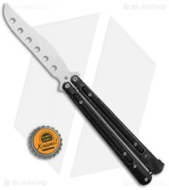 Boker Magnum Balisong Trainer Black G-10 (4.1" Satin) 01SC406SOI -Boker Shop Boker Magnum Balisong Trainer Black G 10 01SC406SOI BHQ 99644 jr bottlecap 1
