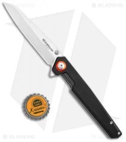 Boker Magnum Brachyptera Liner Lock Knife Black G-10 (3.5" Satin) 01SC076 -Boker Shop Boker Magnum Brachyptera LL black G 10 Satin 01SC076 BHQ 118412 jr bottlecap