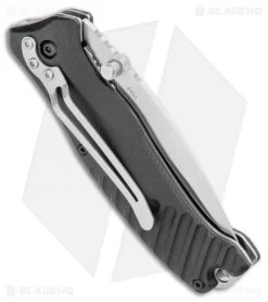 Boker Magnum Buddy Liner Lock Knife Black G-10 (3.25" Satin) -Boker Shop Boker Magnum Buddy Manual Knife Black G 10 BHQ 94419 ns side