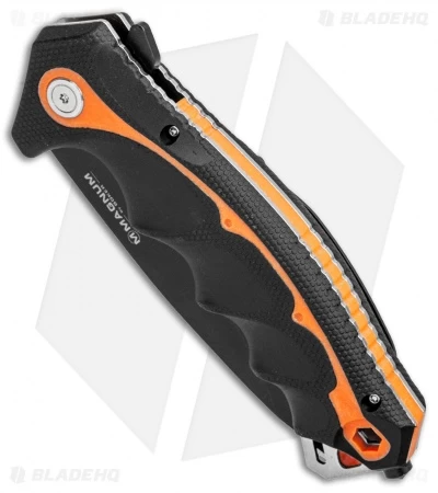 Boker Magnum Chainsaw Attendant Lock Knife (3.5" Black) 01RY293 4 Boker Magnum Chainsaw Attendant Lock Knife (3.5" Black) 01RY293 - Image 2