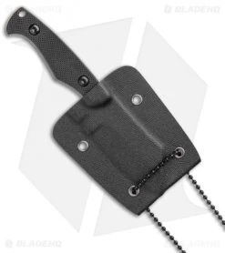 Boker Magnum Challenger Fixed Blade Knife Black G-10 (2.13" Two-Tone) -Boker Shop Boker Magnum Challenger Fixed Blade Black G 10 BHQ 94423 ns sheath