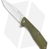 Boker Magnum Coccodrillo Vero Liner Lock Knife OD Green G10 (3.125" Satin) -Boker Shop Boker Magnum Coccodrillo Vero LL OD Green G 10 Satin 01MB725 BHQ 98578 jr