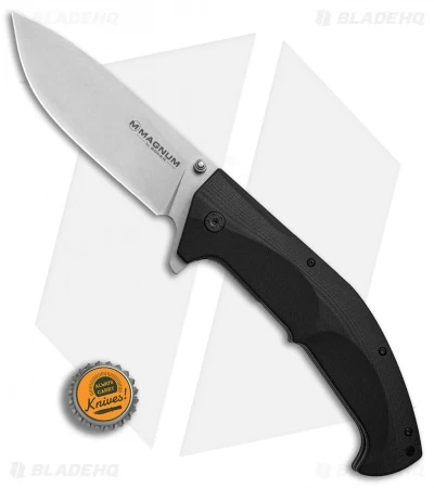 Boker Magnum Colussus Liner Lock Black G-10 (4.75" Stonewash) 01RY182 6 Boker Magnum Colussus Liner Lock Black G-10 (4.75" Stonewash) 01RY182 - Image 4