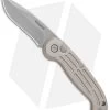 Boker Magnum Drop Point Automatic Knife Champagne (3.25" Bead Blast) 01BO007 -Boker Shop Boker Magnum DP Auto Champagne BB 01BO007 BHQ 0099 jr