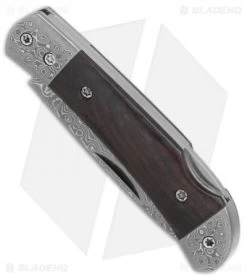 Boker Magnum Damascus Countess Lockback Knife Ebony (2.1" Damascus) 01MB049DAM 8 Boker Magnum Damascus Countess Lockback Knife Ebony (2.1" Damascus) 01MB049DAM -Boker Shop Boker Magnum Damascus Countess BHQ 80864 er spine