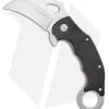 Boker Magnum Dark Claw Liner Lock Karambit Knife Black G-10 (2.75" Stonewash) -Boker Shop Boker Magnum Dark Claw Manual Knife Black G 10 BHQ 94422 ns