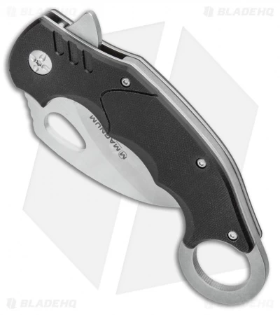 Boker Magnum Dark Claw Liner Lock Karambit Knife Black G-10 (2.75" Stonewash) 4 Boker Magnum Dark Claw Liner Lock Karambit Knife Black G-10 (2.75" Stonewash) - Image 2