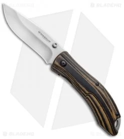 Boker Magnum Dark Earth Liner Lock Knife Brown G-10 (3.375" Satin) 01SC656