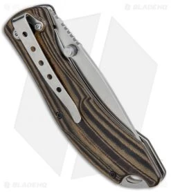Boker Magnum Dark Earth Liner Lock Knife Brown G-10 (3.375" Satin) 01SC656 7 Boker Magnum Dark Earth Liner Lock Knife Brown G-10 (3.375" Satin) 01SC656 -Boker Shop Boker Magnum Dark Earth LL Brown G 10 01SC656 BHQ 34125 jr side