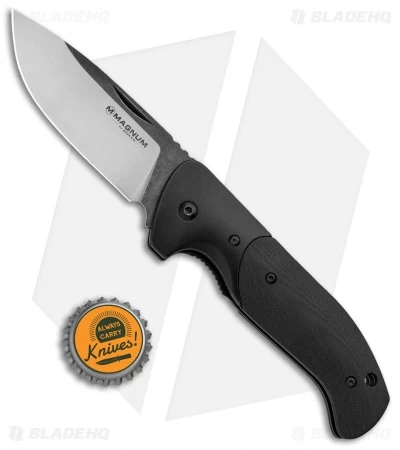 Boker Magnum Dolos Liner Lock Knife Black G-10 (3.25" Black) 01SC050 6 Boker Magnum Dolos Liner Lock Knife Black G-10 (3.25" Black) 01SC050 - Image 4