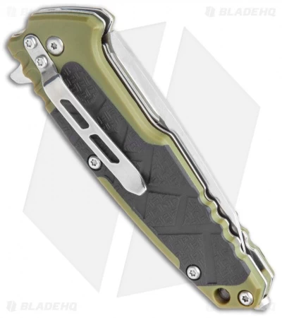 Boker Magnum Enok Frame Lock Knife Black/OD Green FRP (2.6" Satin) 01MB232 5 Boker Magnum Enok Frame Lock Knife Black/OD Green FRP (2.6" Satin) 01MB232 - Image 3