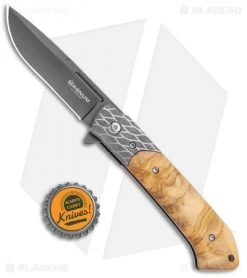 Boker Magnum Erebos Liner Lock Knife Zebrawood (3.0" SW) 01SC074 -Boker Shop Boker Magnum Erebos LL Zebra Wood SW 01SC074 BHQ 118402 jr bottlecap