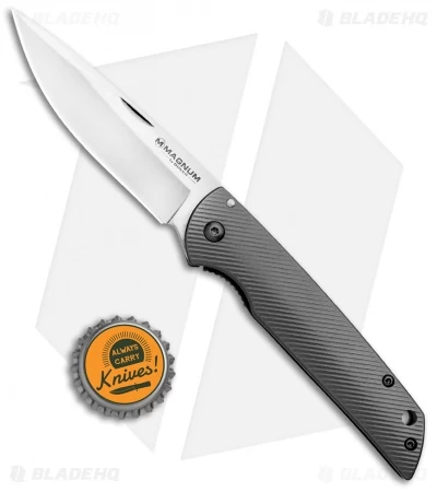 Boker Magnum Eternal Classic Frame Lock Knife (3.50" Satin) 01RY321 6 Boker Magnum Eternal Classic Frame Lock Knife (3.50" Satin) 01RY321 - Image 4