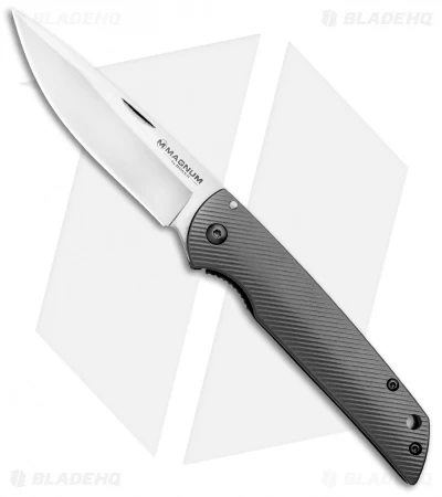 Boker Magnum Eternal Classic Frame Lock Knife (3.50" Satin) 01RY321 3 Boker Magnum Eternal Classic Frame Lock Knife (3.50" Satin) 01RY321