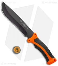 Boker Magnum FFB Fixed Blade Knife Orange Plastic (7.25" Black) 02MB204 9 Boker Magnum FFB Fixed Blade Knife Orange Plastic (7.25" Black) 02MB204 -Boker Shop Boker Magnum FFB Orange Plastic Black 02MB204 BHQ 111676 jr bottlecap