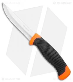 Boker Magnum Falun Fixed Blade Knife Black/Orange (4" Satin)