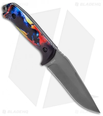 Boker Magnum Frank Frazetta Urban King Fixed Blade Death Dealer (4.6" Gray) 4 Boker Magnum Frank Frazetta Urban King Fixed Blade Death Dealer (4.6" Gray) - Image 2