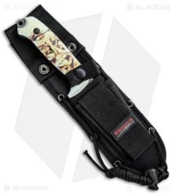 Boker Magnum Frank Frazetta Urban King Fixed Blade Ghoul Queen (4.6" Gray) -Boker Shop Boker Magnum Frank Frzetta Urban King Ghoul Queen Gray 02YA149 BHQ 90340 jr sheath