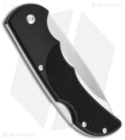 Boker Magnum HL Single SAR Lock Back Knife Black Polymer (3.26" Satin) 01RY806 -Boker Shop Boker Magnum HL Single SAR Lock Back Knife Black Polymer 3in Satin BHQ 179658 td side