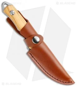 Boker Magnum Hking Companion Fixed Blade Knife Olive Wood (3.75" SW) 8 Boker Magnum Hking Companion Fixed Blade Knife Olive Wood (3.75" SW) -Boker Shop Boker Magnum Hiking Companion Olive Wood SW 02MB211 BHQ 111958 jr sheath