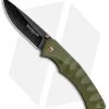 Boker Magnum Iguanodon Liner Lock Knife OD Green G-10 (3.3" Black SW) 01SC072