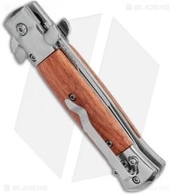 Boker Magnum Italian Classic Small Spring Assist Knife Rosewood (3.3" Polish) 8 Boker Magnum Italian Classic Small Spring Assist Knife Rosewood (3.3" Polish) -Boker Shop Boker Magnum Italian Classic Small SA Rosewood Polish 01LL110 BHQ 125062 jr side