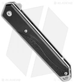 Boker Magnum Japanese Iris Liner Lock Knife Aluminum (3.25" Satin) -Boker Shop Boker Magnum Japanese Iris LL Aluminum Satin 01RY322 BHQ 111615 jr spine