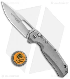 Boker Magnum K2 Ambi-Lock Folding Knife Gray (3.375" Stonewash) 01RY848 -Boker Shop Boker Magnum K2 Ambi Lock Gray SW 01RY848 BHQ 90327 jr bottlecap